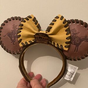 Disney Wilderness Lodge Brown and Yellow Minnie Ears